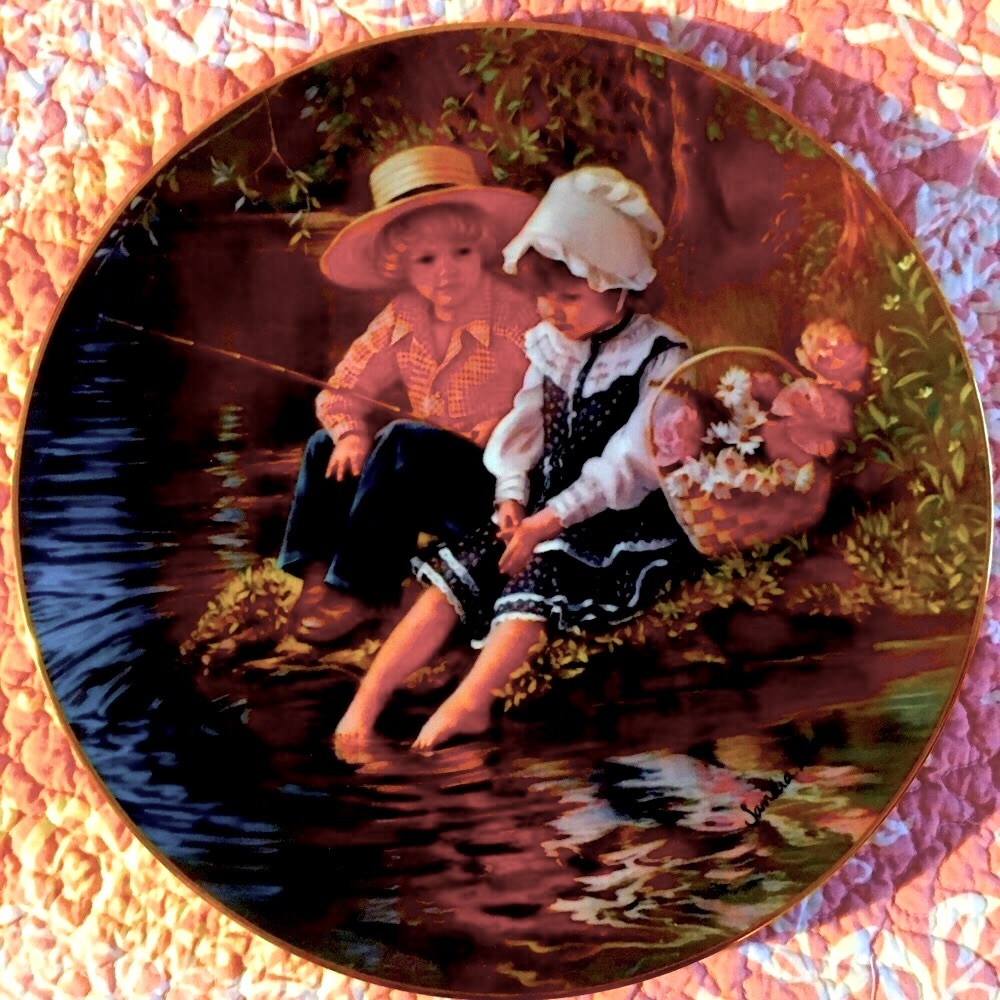 Days Gone By, Sandra Kuck, Little Anglers